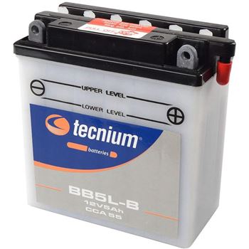 baterias de moto - Batería Tecnium BB5L-B (con electrolito)