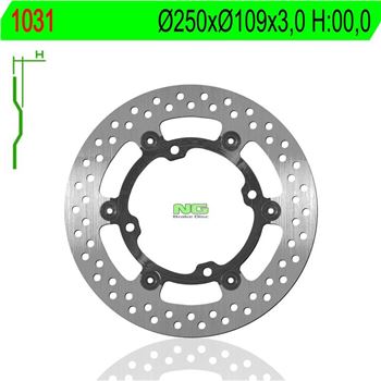 discos de freno moto - Disco de freno ondulado NG 1031